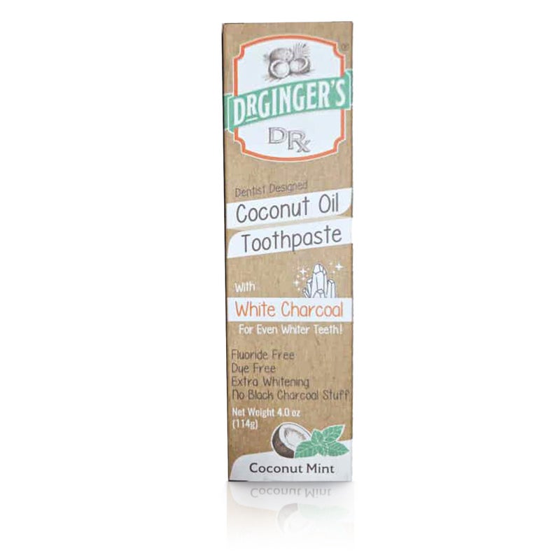 Dr. Ginger's Coconut Oil Charcoal Toothpaste